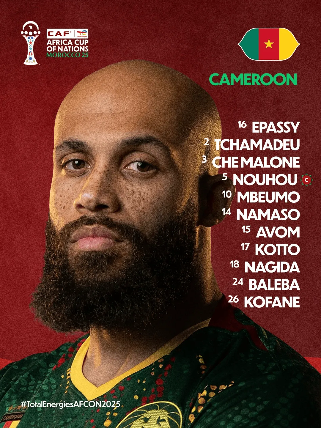 天天盈球-喀麦隆vs摩洛哥首发：姆伯莫PK卜拉欣，阿什拉夫出战