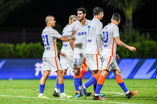 【中超】费莱尼传射刘彬彬2球 山东7比0河北7连胜