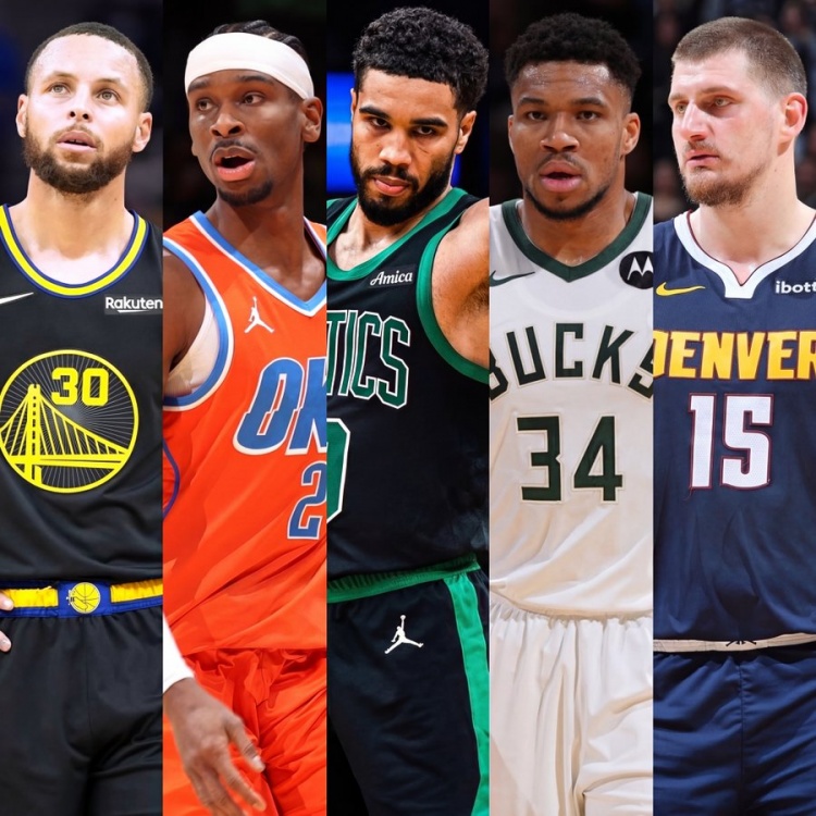 美媒评选20年代最佳五人组：库里、SGA、塔图姆、字母哥、约基奇